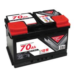 BATTERIA AUTO HIGH-CAR 70AH 600A