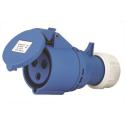 MAURER PRESA CE BLU 2P+T 230V 16A IP44 MAURER