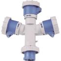 MAURER PLUS ADATT SPINA CEE BLU-3PRESE CEE BLU IP67