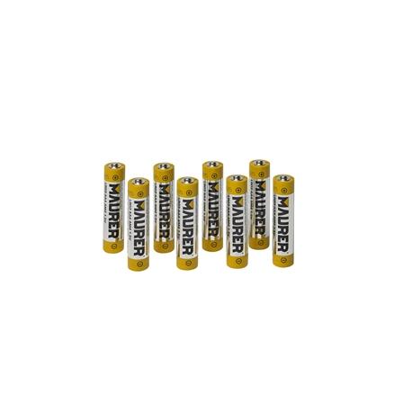 MAURER BATTERIA MINISTILO AAA ALK MAURER 1.5V BL8PZ AAA - blister 8pz