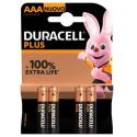 DURACELL BATTERIA MINISTILO AAA MN2400 DURACELL+ BL4PZ AAA - blister 4pz