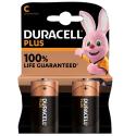 DURACELL BATTERIA 1/2TORCIA DURACELL+ MN1400 BL2PZ C - blister 2pz