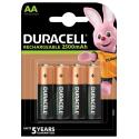 DURACELL BATTERIA STILO AA RIC DURACELL BL4PZ AA - blister 4pz