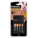 DURACELL CARICABAT STILO+MINI DURACEL CEF14 C/2AA+2AAA CEF14