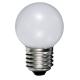 LAMPADA LED PALLINA PVC MILK 2700K E27 40L 1W - 40lumen - 2700K