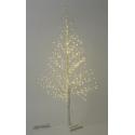 MAURER ALBERO DECORAT BIANCO 460LED CALDO 4,5V H1,2M