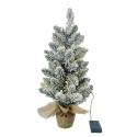 MAURER ALBERO NATALE INNEVATO C/LUCI BATT 60RAMI H60