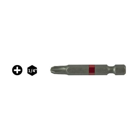 MAURER PLUS INSERTI CR-VA 1/4 CROCE PH2 L50MM 2PZ