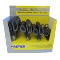 MAURER ESPOSITORE FORBICI GOMMATE TITANIO 24PZ