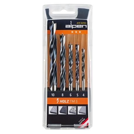 ALPEN PUNTE ALPEN LEGNO BOX 4-10MM 5PZ