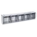 CRYSTAL BOX CB50/2S 5 CASSETTI 600X133X132CM - per CB50/2S.GS