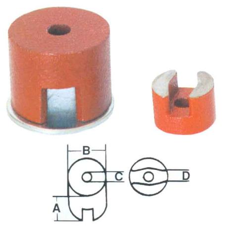 MAGNETE CILINDRICO MM 25,4X31,7X6,4X8